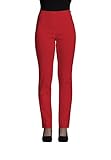 Robell Damen Slim Arbeitshose-Stretchhose, Rot, Gr.- 40