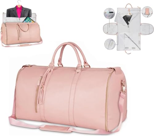 Travluxe Faltbare Reisetasche,Faltbare Reisetasche Handgepäck,foldable Travel Bag,myflexibag Reisetasche,Reisetasche Damen,kleine Reisetasche, Faltbare Mit Schuhfach Wasserdichter Kleidersack