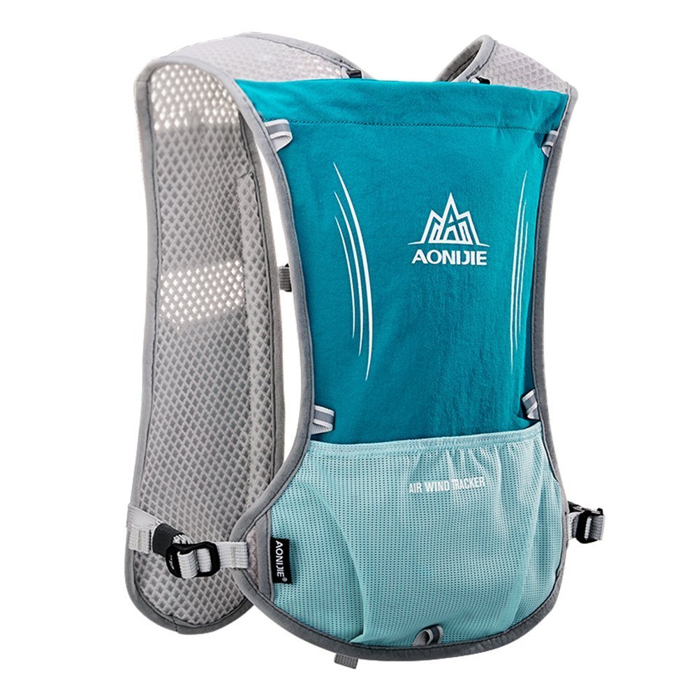 AONIJIE Ultrleicht Fahrradrucksack/Trinkrucksack Getränketasche für Wandern, Training, Outdoor Sport (Hellblau)