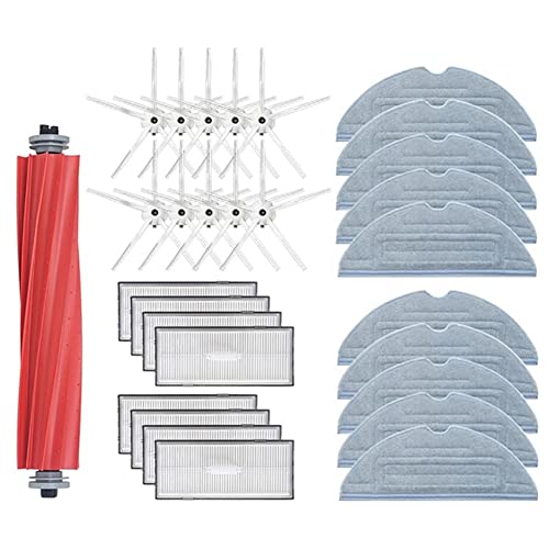 Tassety Hauptseitenbürste, Hepa-Filter, Wischmopp-Pads, Zubehör für S7 T7S Plus Roboter-Staubsauger, Ersatzteile