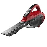 BLACK+DECKER Akkusauger Dustbuster DVA315J, Kirsche,Rot, 10.8 V