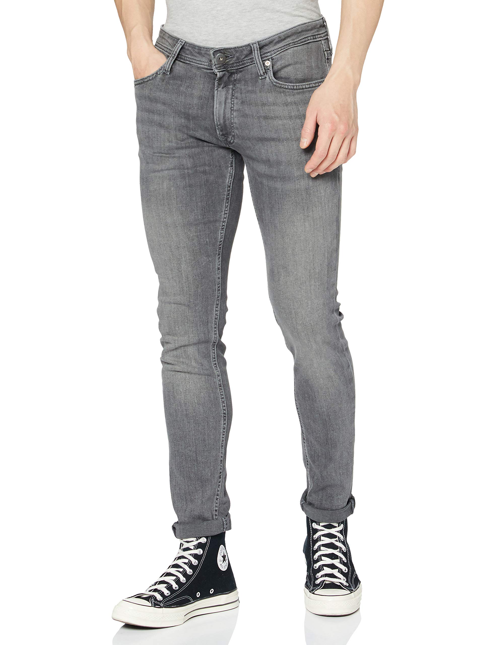 JACK&JONES Jeans Intelligence Mens Grey Denim Jeans