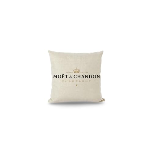 Welikekitchen Kissen Outdoorkissen für Moët & Chandon in Beige 45x45cm inkl. Füllung Deko