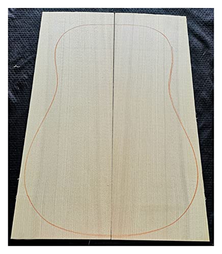 Gitarrenkörper Fichte Furnier-Gitarre-Panel-Fichte, Die Gitarre-Holz Herstellt Gitarrenkörper (Color : 10)