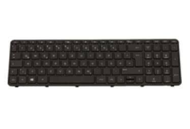 HP Inc. KB ISK STD TP BLK GR, 725408-041