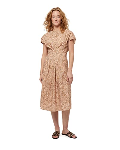 Peppercorn Women's Fia Lenora Dress, Bone Brown, XL