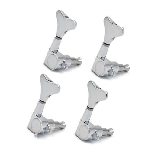 Strings Tuning Pegs Mechaniken Für Gitarre Verchromte Stimmnadeln für E-Bass, Stimmgerät, Kopfplatte, Stimmschlüssel/-knöpfe (Color : 4R)