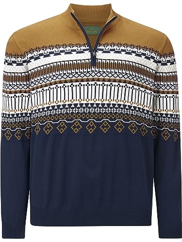 Charles Colby Herren Pullover Earl Senan dunkelblau XL - 56/58