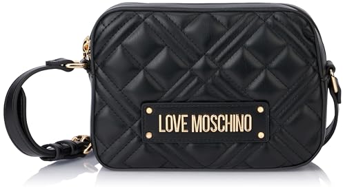 Love Moschino Damen Jc4150pp1lla0000 Schultertasche, Schwarz