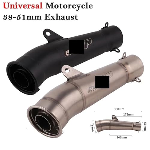 Motorrad Abgasrohr Schalldämpfer Universal-Motorrad-Auspuffrohr Ecape Modifizierter Schalldämpfer DB Killer Abnehmbar Für R3 R15 Für NMAX155 Z250 Für CRF 230 R6