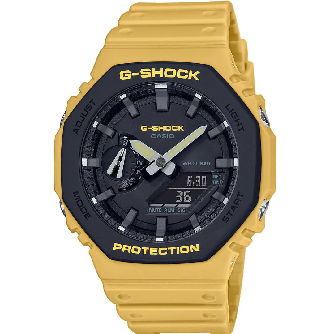 Casio G-Shock Men's Yellow Watch GA-2110SU-9AER