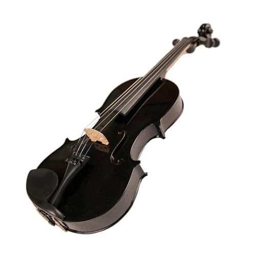 Standard Violine Schwarze Violine Aus Ahornholz, Schülergeige(Size 3/4)