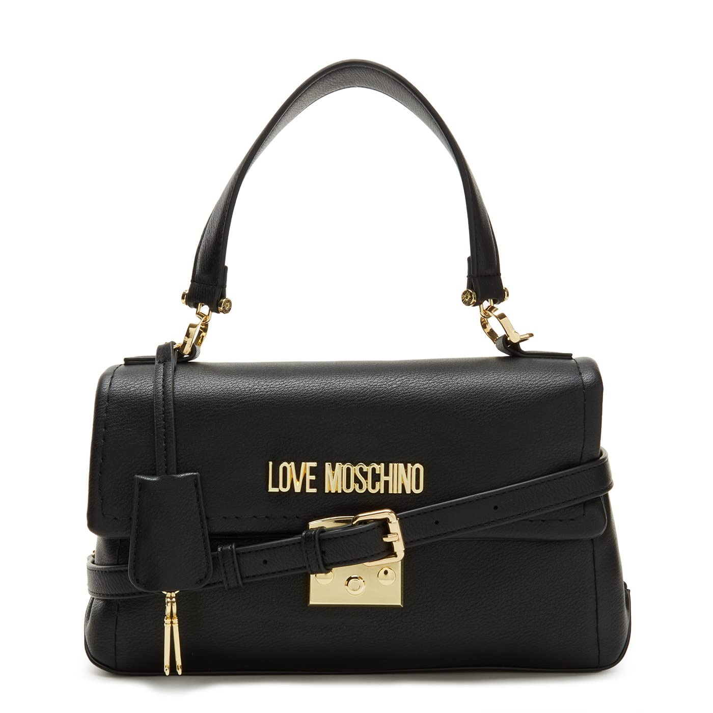 Love Moschino Damen Jc4349pp0fke000 Handtasche, Schwarz, Einheitsgröße