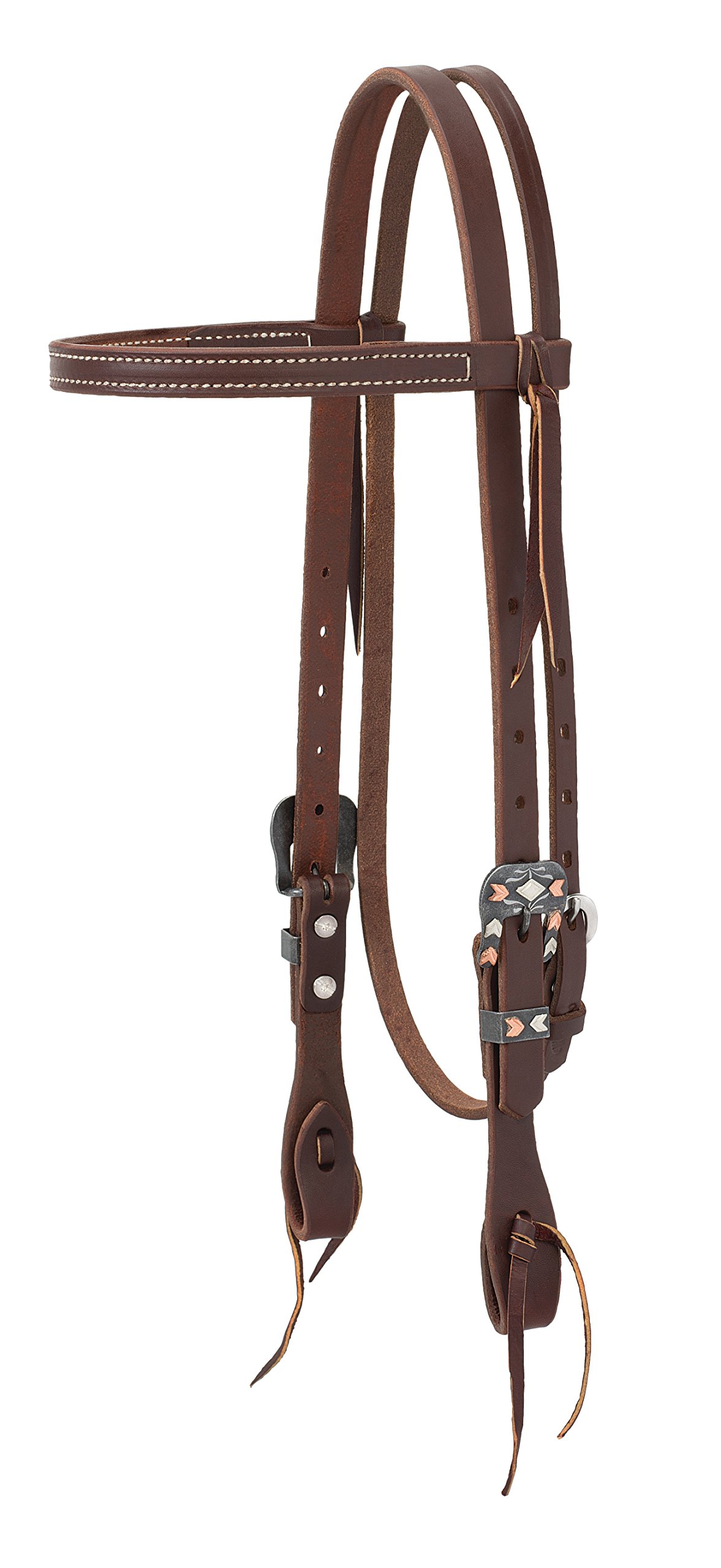 Weaver Leather Working Tack Chevron Designer Hardware, schmales Stirnband, Modell: 10-0611