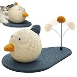 Takluu Kätzchen-Kratzkissen, Kratzbrett für Katzen | Kleine Sisal-Kratzmatte für Katzen,Entenförmiges Anti-Rutsch-Pad-Design, Kratzbrett, Spielzeug, verschleißfest, für kleine Katzen