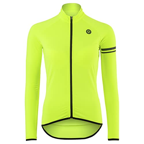 AGU Thermo Trikot Langarm Essential Damen Hivis Neon Yellow L