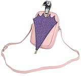 DISNEY Disney Mary Poppins Glitter Umbrella Shaped Shoulder Bag with Shoulder Strap Schulranzen 30 Centimeters Mehrfarbig (Pink)