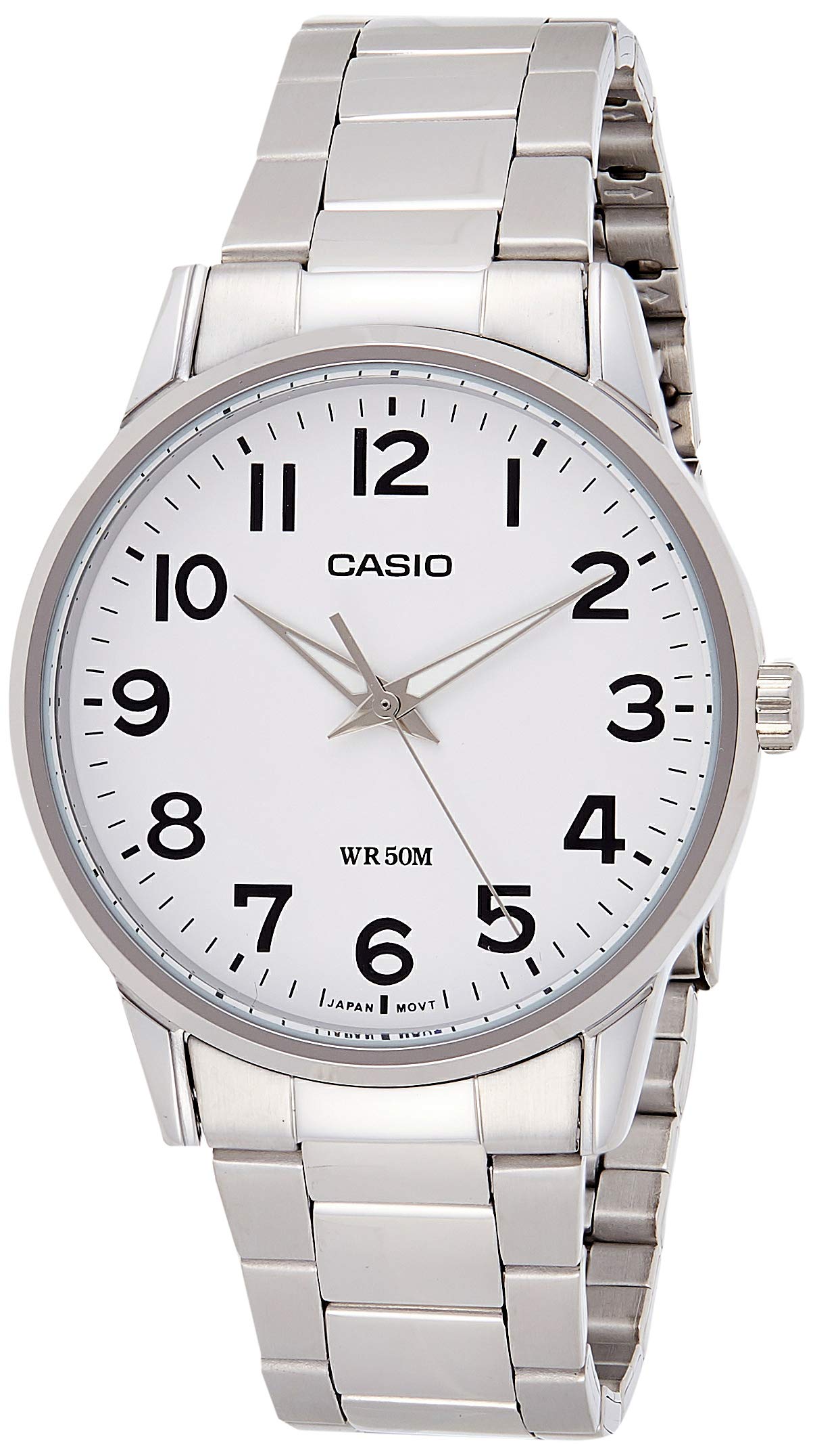 Casio HerrenArmbanduhr Analog Quarz Edelstahl MTP-1303PD-7BVEF