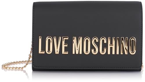 Love Moschino Damen Jc4103pp1lkd0000 Schultertasche, Schwarz