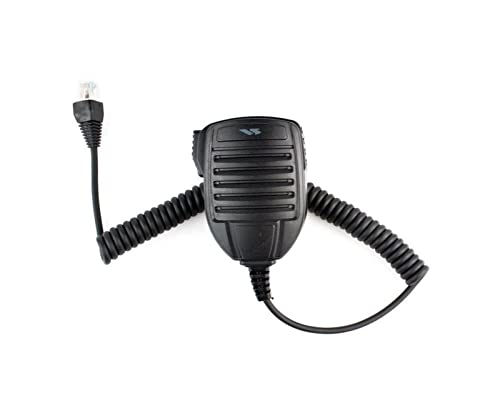 ARSMI Standard Mobile Mic. MH-67A8J 8 PIN Handmikrofon Radio Fit for Vertex Fit for Yaesu VX-2200 VX-2100 VX-3200 Walkie-Talkie-Mikrofon (Color : Black)