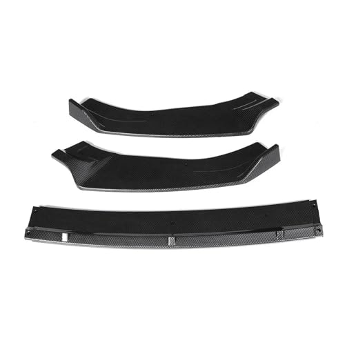 Splitter Frontstoßstangensplitter Lippendiffusor Bodykit Spoilerschutz Für Golf 7 7.5 MK7 MK7.5 Für GTI Für GTD R Für Line 2012–2020 Frontlippe(Carbon Look)