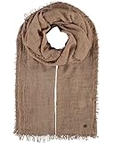 FRAAS Stola in Viskosemischung für Damen - 50 x 190 cm - einfarbiger leichter Schal Camel