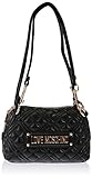 Love Moschino Damen Schultertasche, Nero