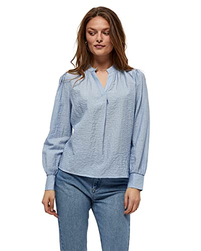 Peppercorn ,Women's ,Clara Blouse, 1044 DUSK BLUE ,S