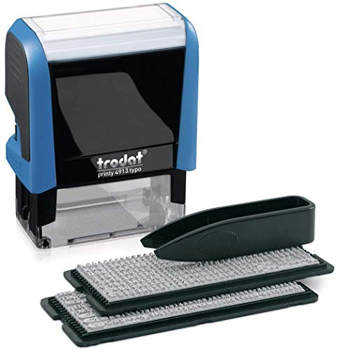 trodat Textstempelautomat Typo Printy Set 4913, 5 Zeilen