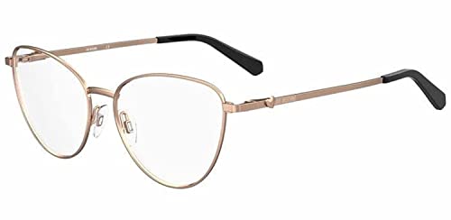 MOSCHINO LOVE brillengestell mol587, cat eye, in nude, gefertigt aus metal