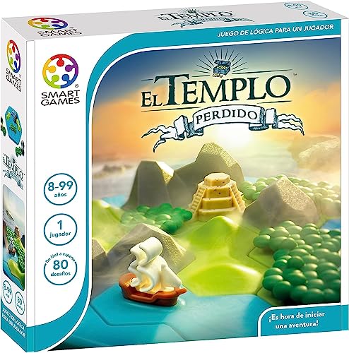 Smart Games – Der verlorene Tempel | Brettspiele für Kinder von 8 Jahren | Lernspiele 8 Jahre | Kinderpuzzle | Kinderspiele | Genie-Spiele