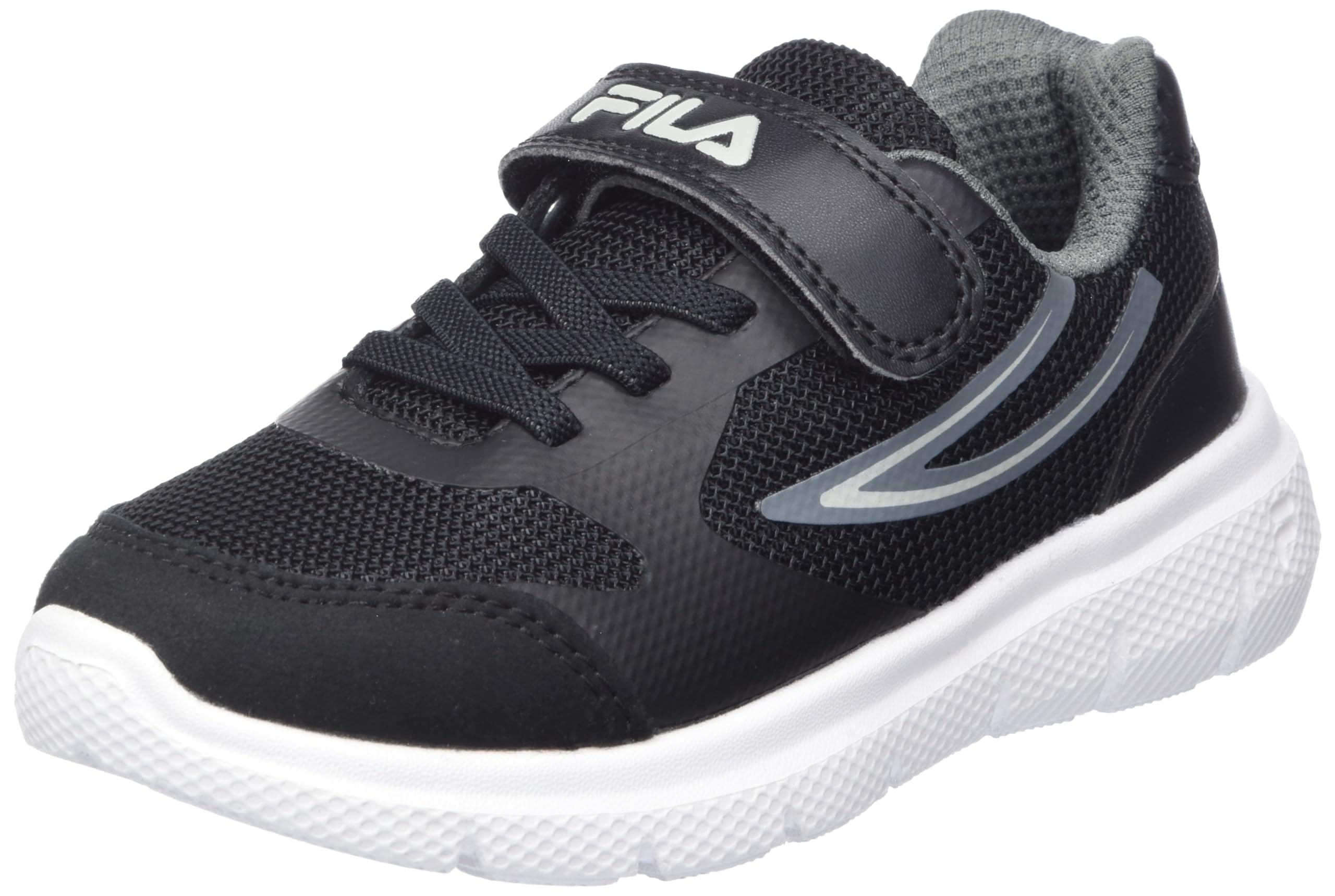 FILA Unisex Kinder Jumbler Active Kids Laufschuh, Black-Gray Violet, 28 EU