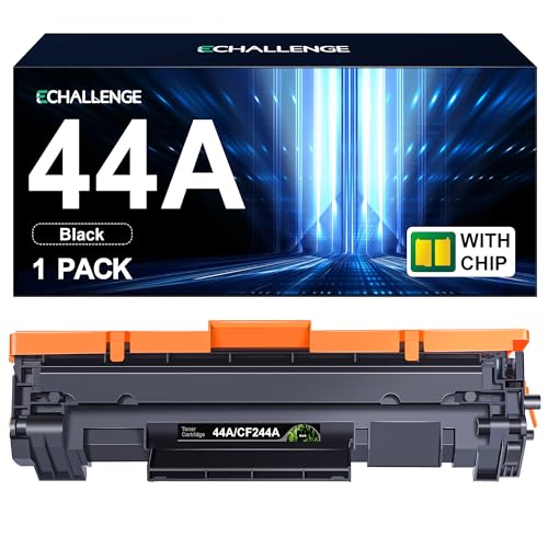 ECHALLENGE CF244A 44A Toner Schwarz Kompatibel für HP 44A für HP Laserjet Pro M15w Toner für HP Laserjet Pro MFP M28w Toner M28a M15a (Schwarz, 1er-Pack)