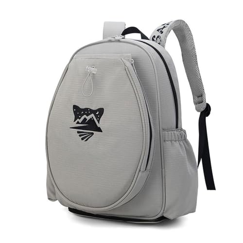 ZIDDAR Tennisrucksack Badminton 2-Schläger Tennishandtasche Mit Separatem Schuhfach Und Isolierter Tennistasche