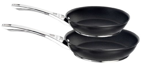 Circulon Infinite Hard Anodised 24/30 cm Frying Pan twin pack - Black