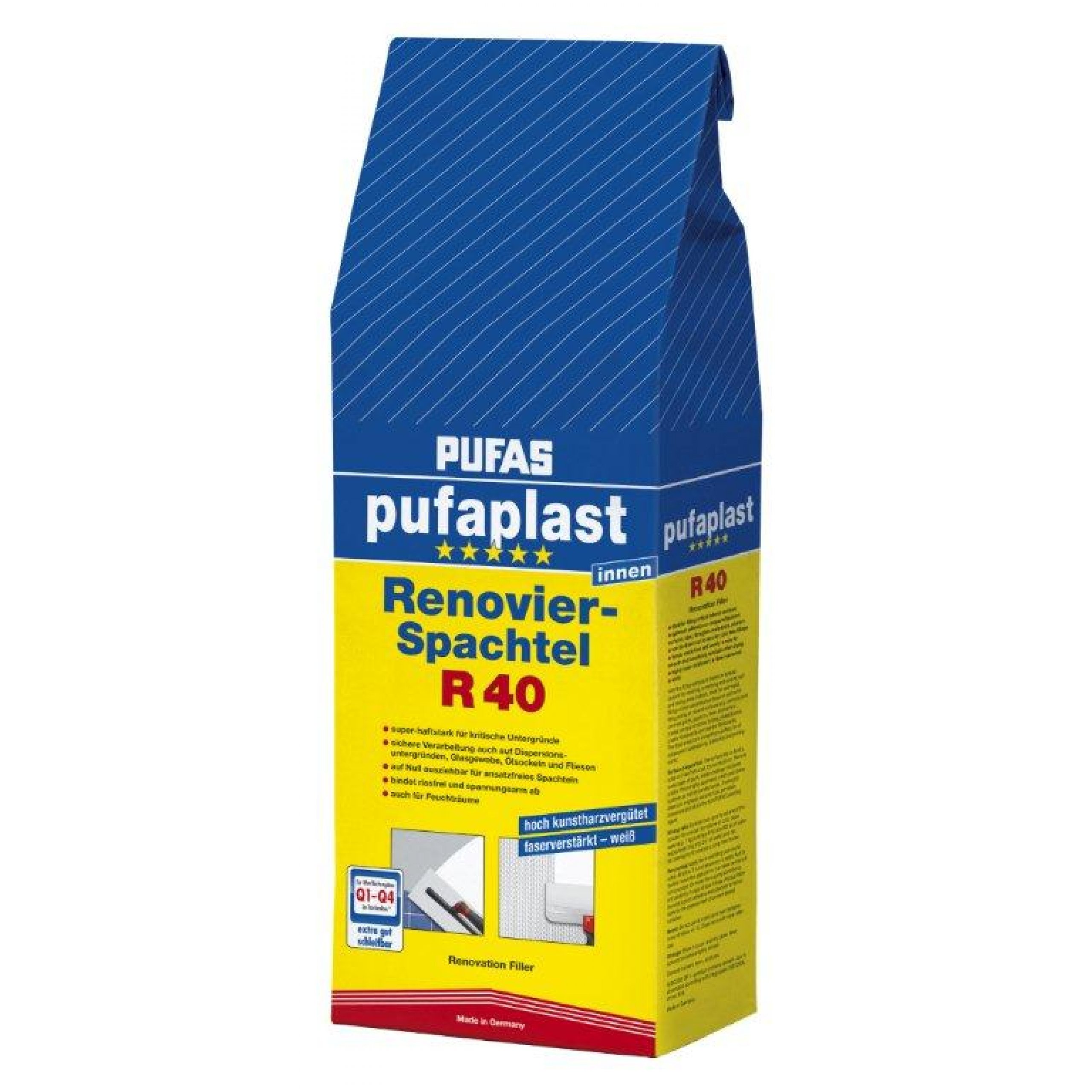 Pufas Pufaplast R 40 Renovier-Spachtel 5,000 KG