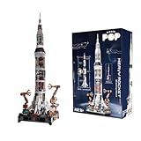 Brickddyin Weltraumrakete Bauspielzeug Sets, 1578 Teile Bauen Sie Ihr Eigenes Rakete Klemmbausteine, Space Spielzeug Geschenke für Kinder 16+ Jungen Mädchen Geeignet für Teen und Erwachsene