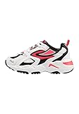 FILA CR-CW02 RAY Tracer Teens Laufschuh, White-Coral Paradise, 36 EU