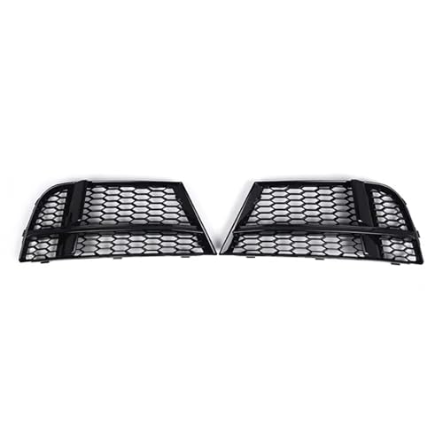 Frontgrills Für Für A3 8V S-LINE Limousine 2017-2019 Honeycomb Mesh Nebelscheinwerfer Grillabdeckung Auto Frontstoßstange Nebelscheinwerfer Racing Grille Front Bumper Grille