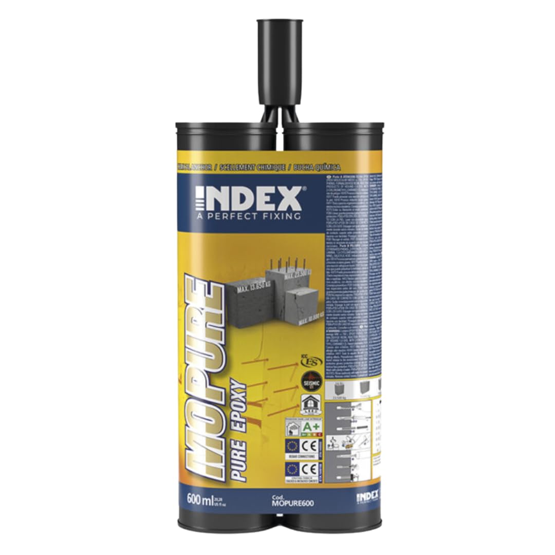 Index Fixing Systems mopure chemische Verankerung für große Lasten, 600 ml