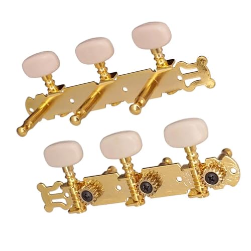 Strings Tuning Pegs Mechaniken Für Gitarre 1 Satz Stimmwirbel Gitarren Stimmschlüssel Einstellknopf Gitarrenwirbel für Ersetzen