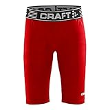 Craft Unisex Short Tight Pro Control Compression Short Tights 1906858 Bright Red L