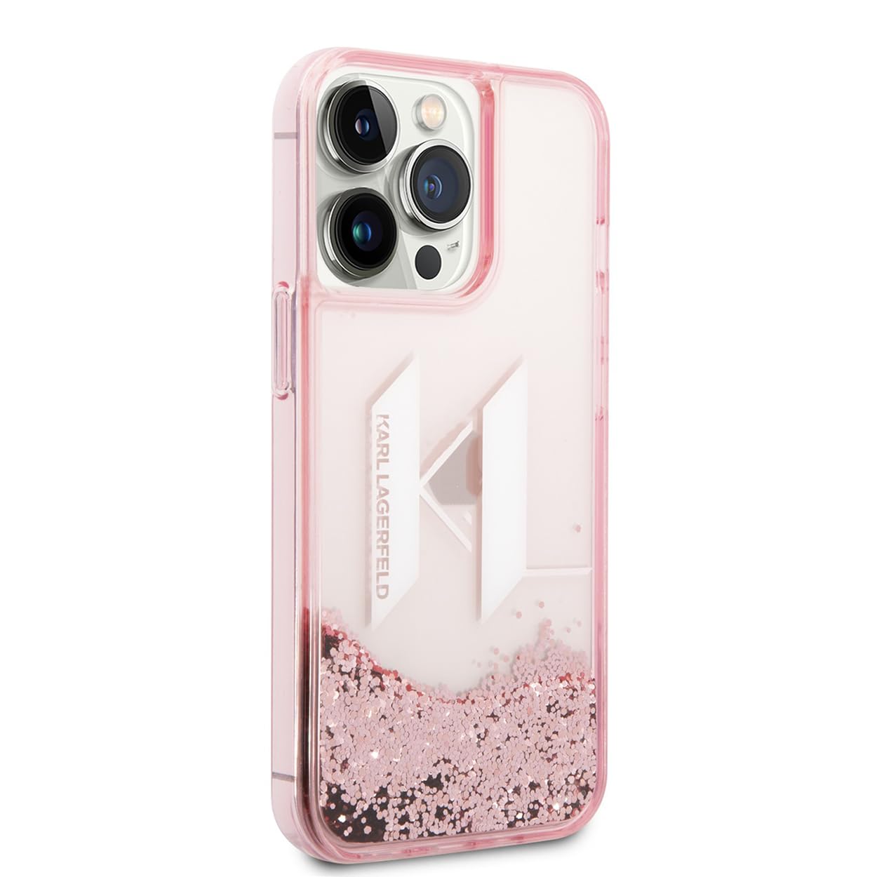 Karl Lagerfeld KLHCP14XLBKLCP Hülle für iPhone 14 Pro Max 6,7" rosa/pink hardcas