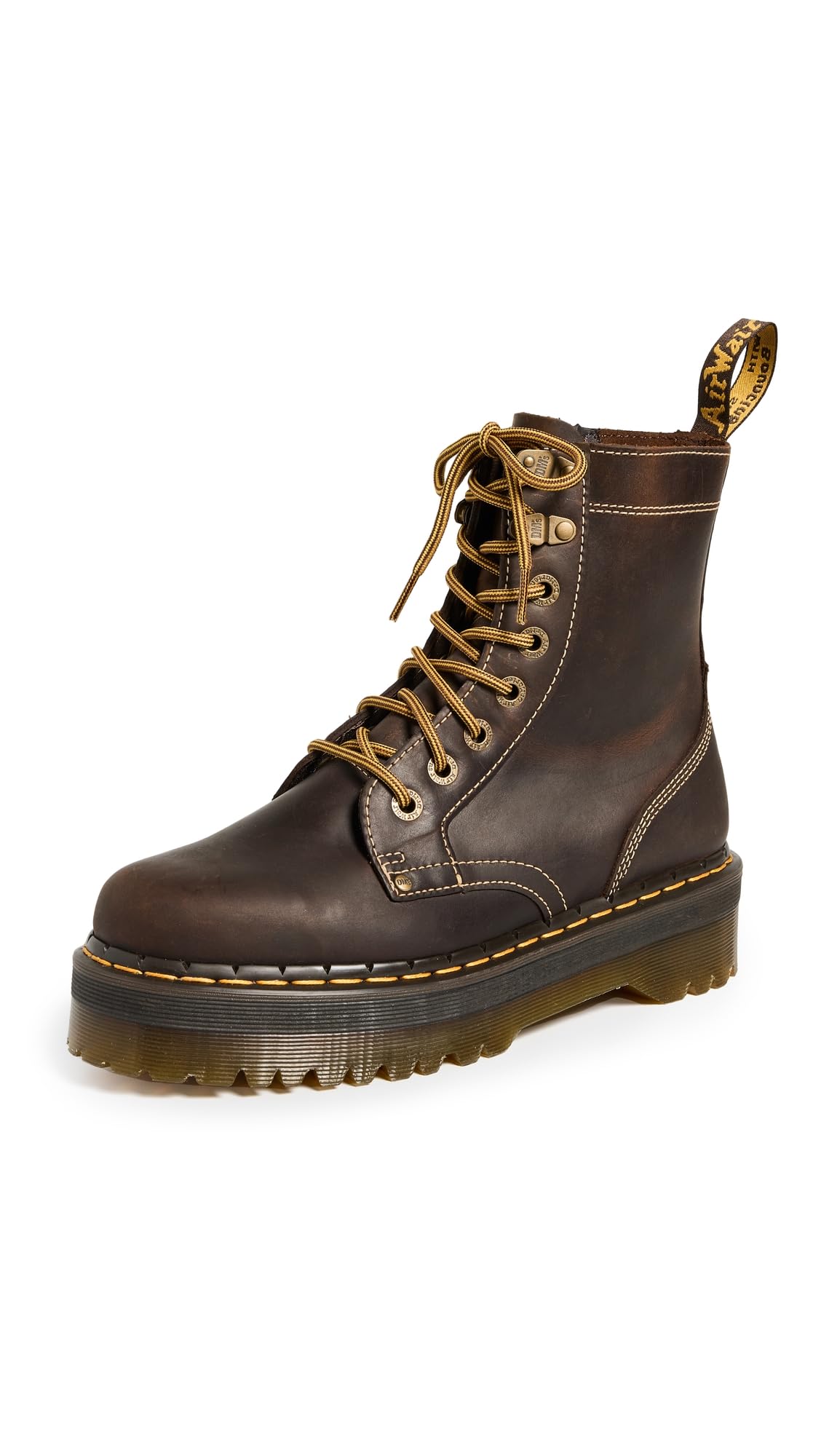 Dr. Martens Jadon Arc Dark Brown UK 5 (US Men's 6, Women's 7) Medium