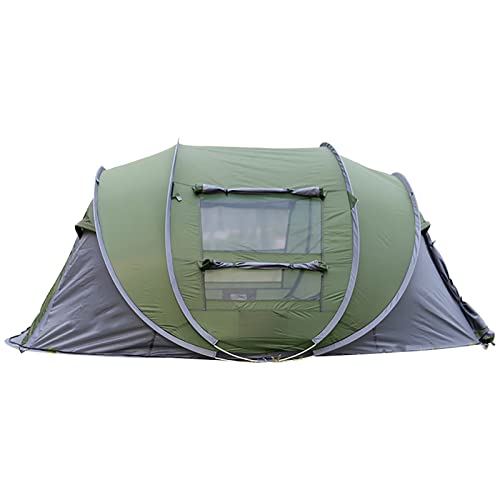 Kabxhueo Campingzelt Iglu-Zelt für 2-4 Personen Leichtes Zelt Familie Kuppelzelte Wasserdicht Winddicht Einfach Aufzubauendes Outdoor-Zelt, Wurfzelt für Camping, Garten, Wanderausflug
