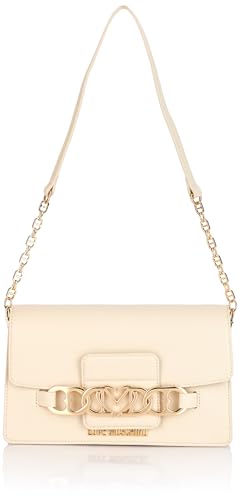 Love Moschino Damen Jc4040pp1llf0110 Schultertasche, Elfenbein