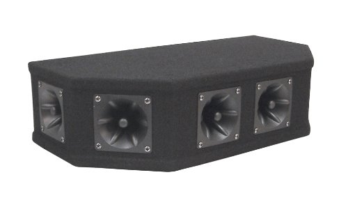 Soundlab 50W Schwarz Piezo-Top-Box P115CP