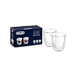 DELONGHI COPAS DE CAPUCHINO (JUEGO DE 2), VIDRIO 5513214601