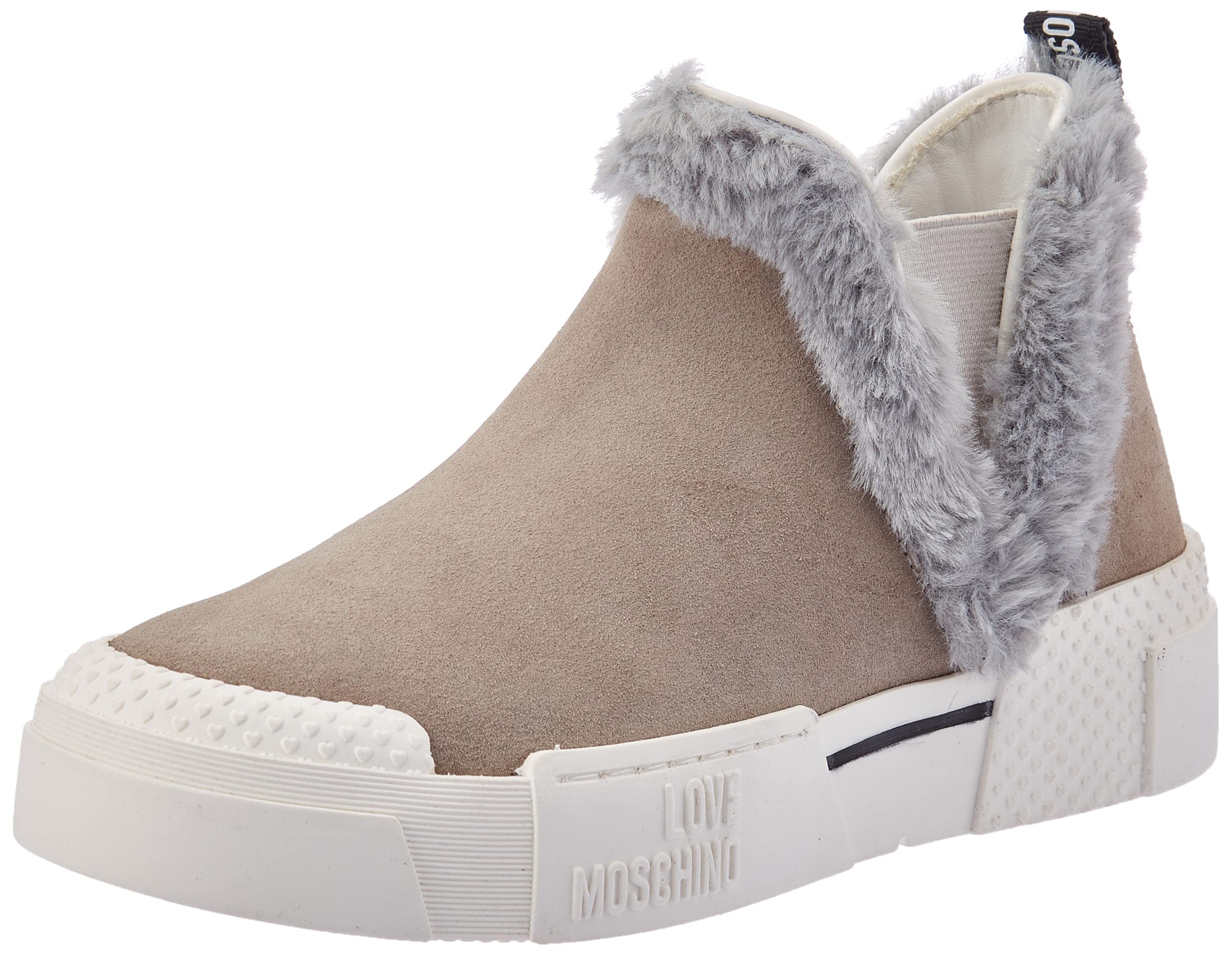 Love Moschino Damen Ja15825g0fig301a41 Sneaker, grau, 41 EU