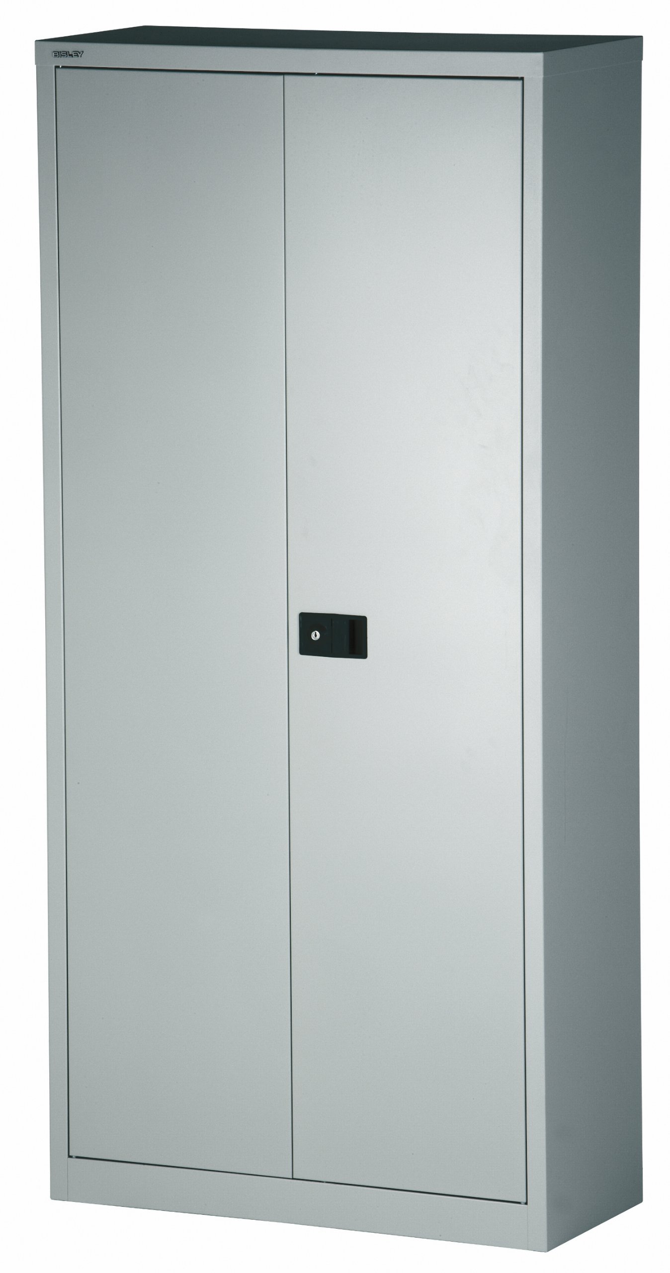 BISLEY Flügeltürenschrank Universal, Garderobeneinsatz, Metall, 355 Silber, 40 x 91.4 x 195 cm